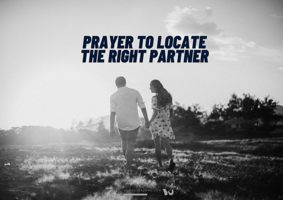 PRAYER TO LOCATE THE RIGHT PARTNER