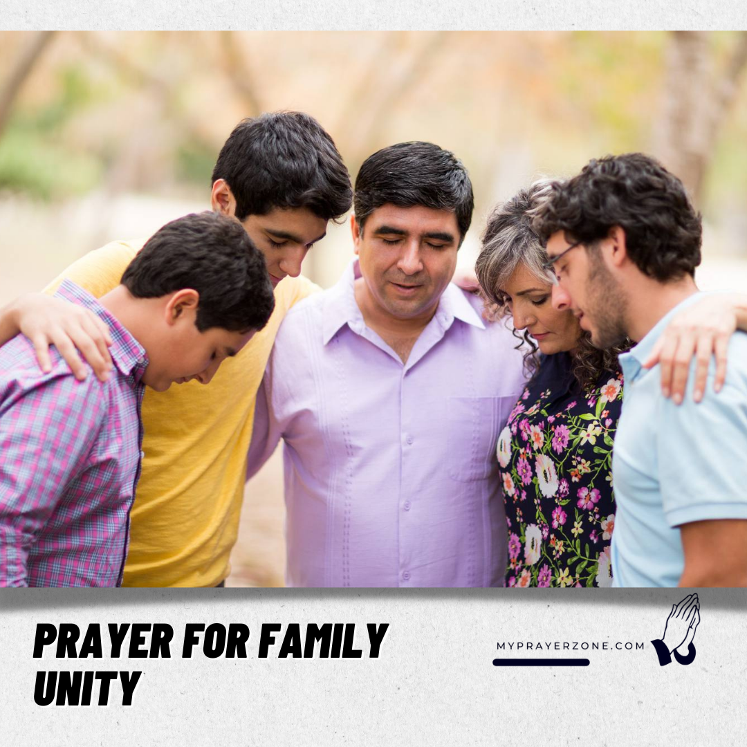 PRAYER FOR FAMILY UNITY