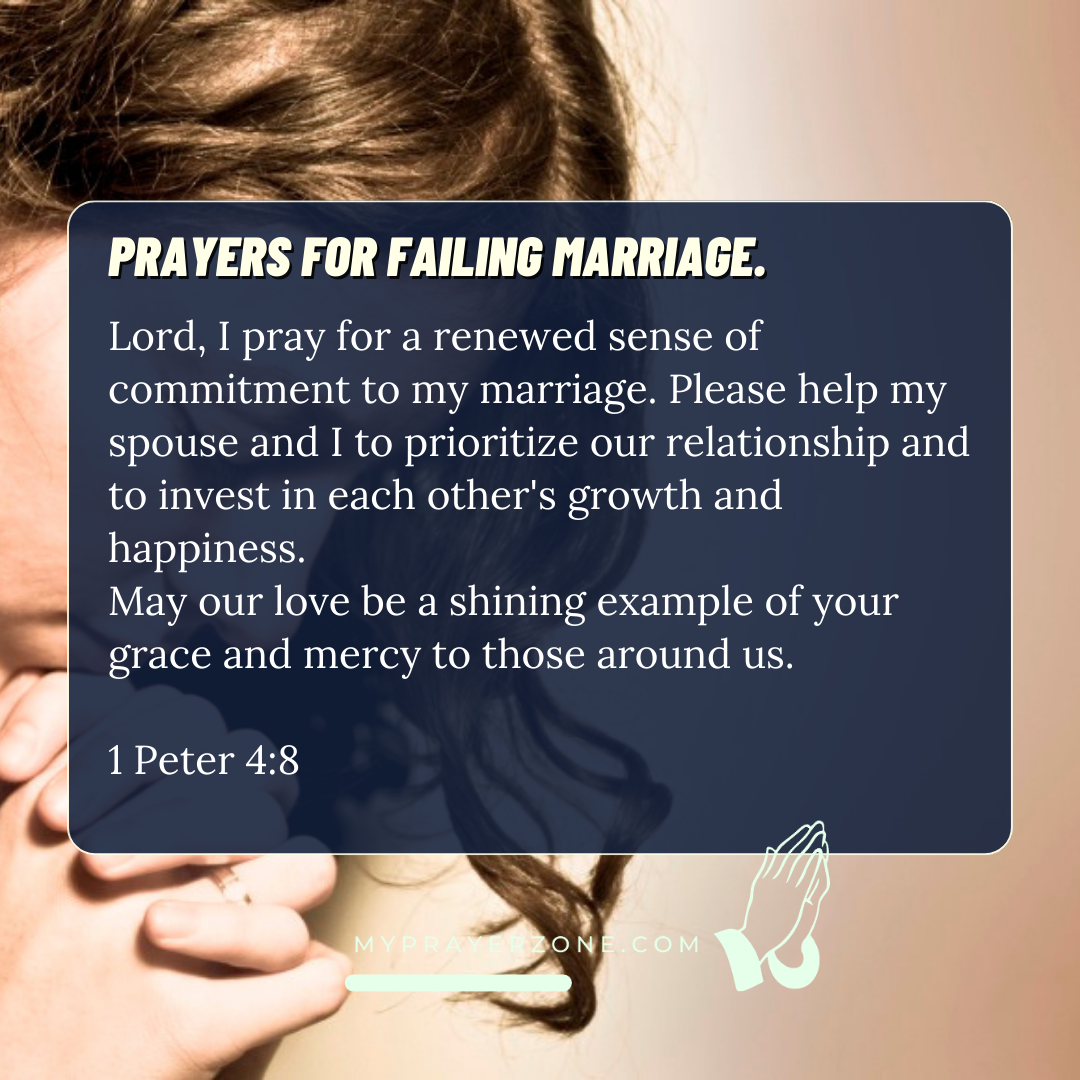 Prayers for Failing Marriage