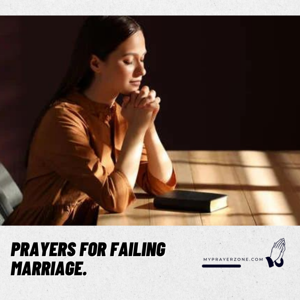 PRAYERS FOR FAILING MARRIAGE ( PRAYERS TO PREVENT DIVORCE )