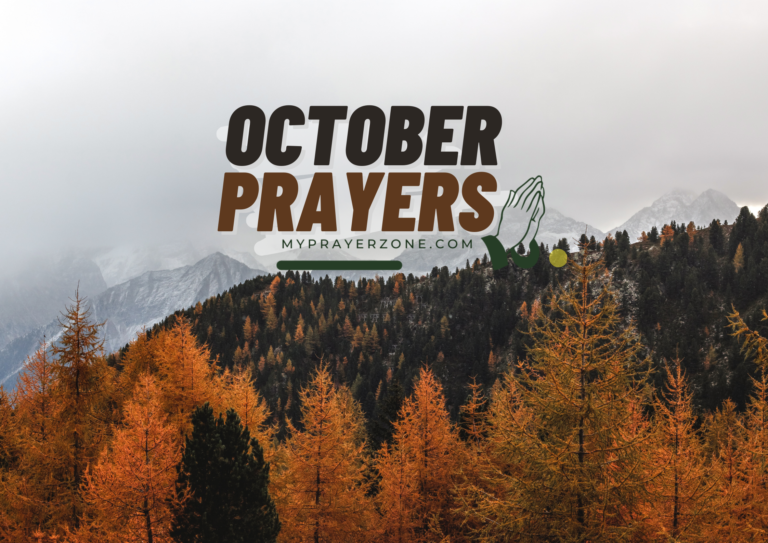 NEW MONTH PRAYER FOR OCTOBER