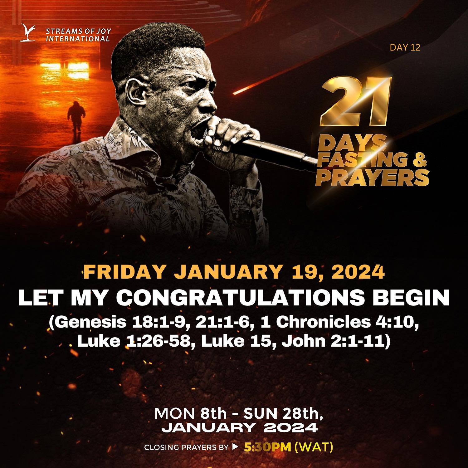 Streams Of Joy 21 Days Fasting And Prayer 2024 NSPPD 21 DAYS FASTING   NSPPD 21 Days FASTING Friday 19th January 2024 Prayer Points Declarations 