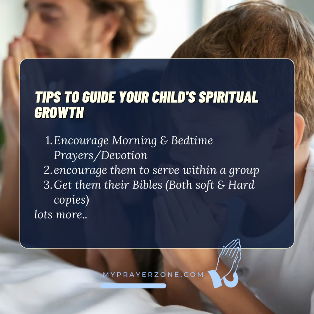 Powerful Prayers for Your Children's Spiritual Growth