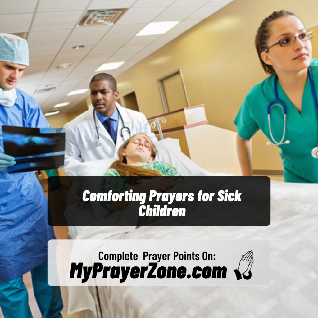 Comforting Prayers for Sick Children