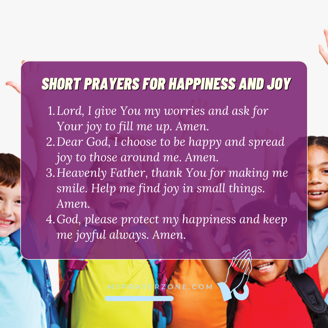 Prayers for Children's Joy and Happiness