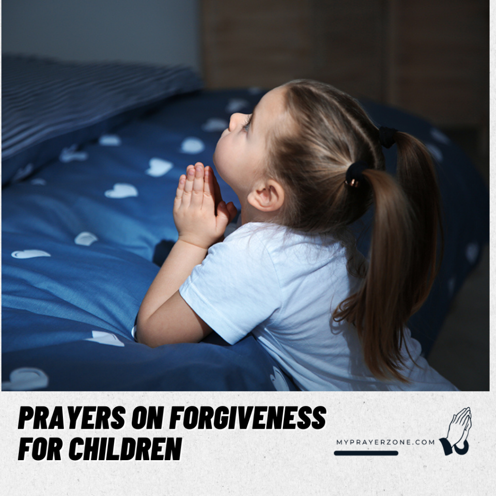 Prayers on Forgiveness