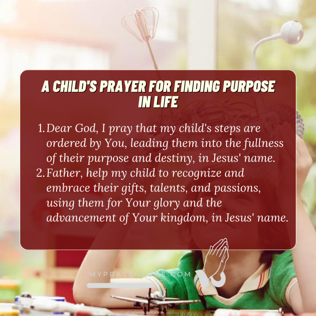 Prayers on Purpose