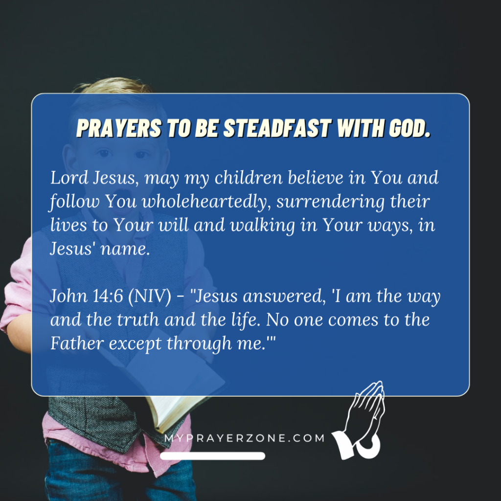 Prayers to help you walk with Jesus